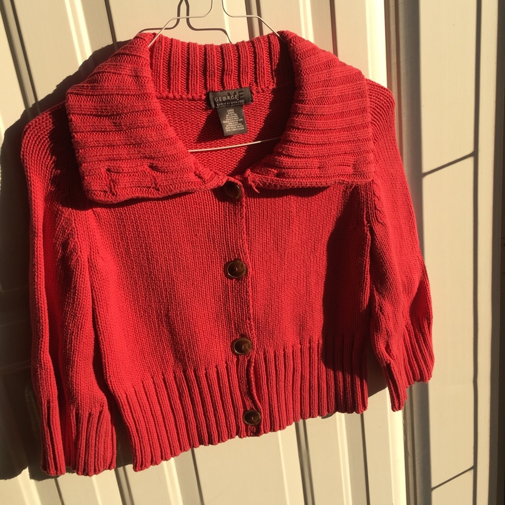 Pink George sweater